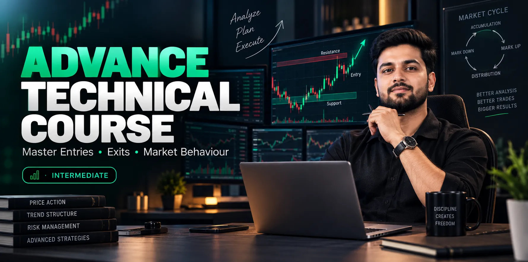 Advance Technical Analysis Course at Shubh Trading Academy